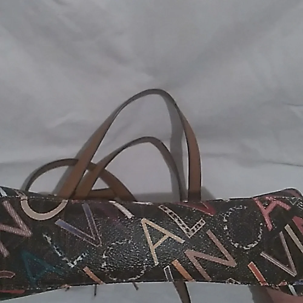 Calvin Klein Bag with Dark Background and Monogram Print (L1) - Picture 10 of 14